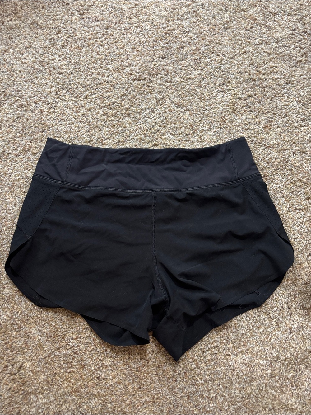 Athleta Black Women's Athletic Running Shorts